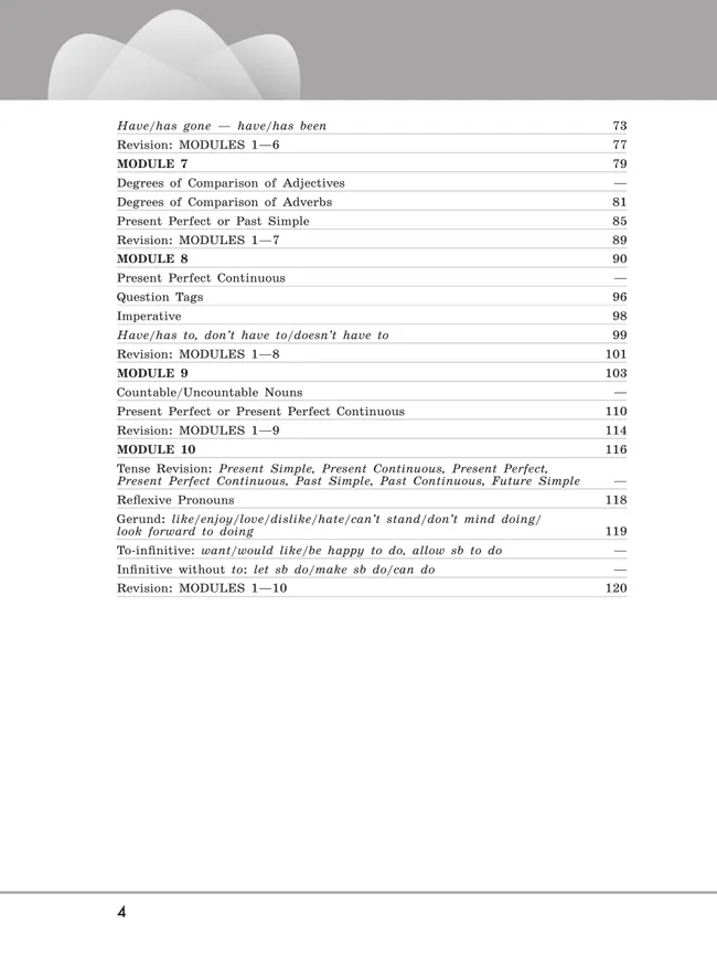 Английский язык. Грамматический тренажер. 7 класс 10