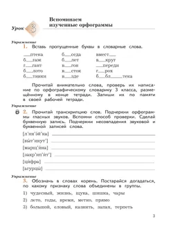 Русский язык. 4 класс. Пишем грамотно. Рабочая тетрадь. В 2 ч. Часть 1 17