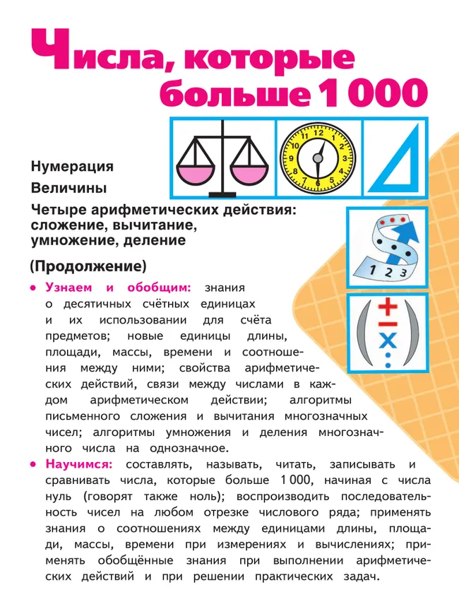 Математика. 4 класс. Учебное пособие. В 4 ч. Часть 2 (для слабовидящих обучающихся) 9