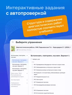 Русский язык. 5 класс. УМК Ладыженская Т. А.—Бархударов С. Г. Цифровые диагностические работы 26