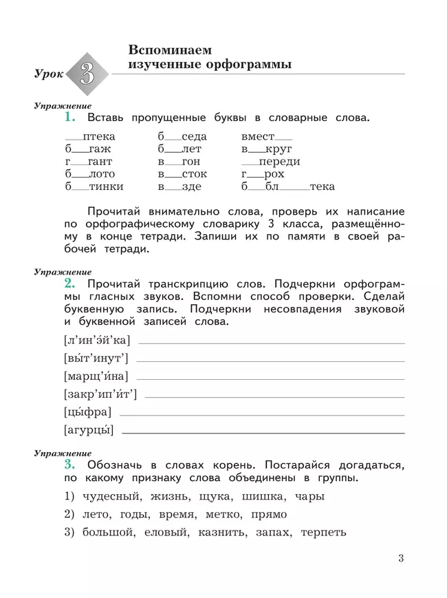 Русский язык. 4 класс. Пишем грамотно. Рабочая тетрадь. В 2 частях. Часть 1 23