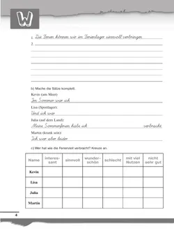 Немецкий язык. Рабочая тетрадь. 7 класс 8