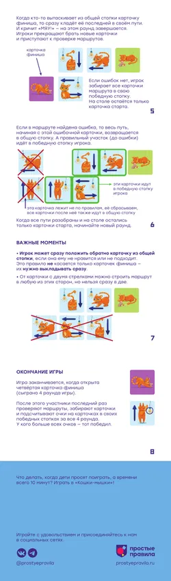 Кошки-мышки. Настольная игра 17