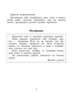 Комплексные проверочные работы. Работа с текстом и информацией. 2 класс 7