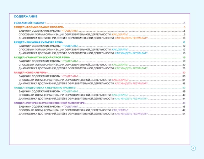 Блокнот педагога старшей группы детского сада. Речевое развитие 8