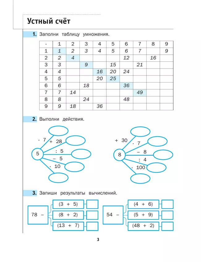 Математика. 3 класс. Рабочая тетрадь. В 2 Часть Часть 2 16