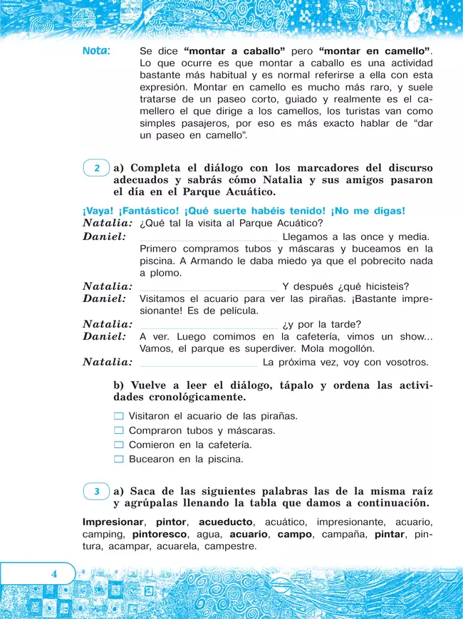 Испанский язык. Рабочая тетрадь. 6 класс. Углубленный уровень 21