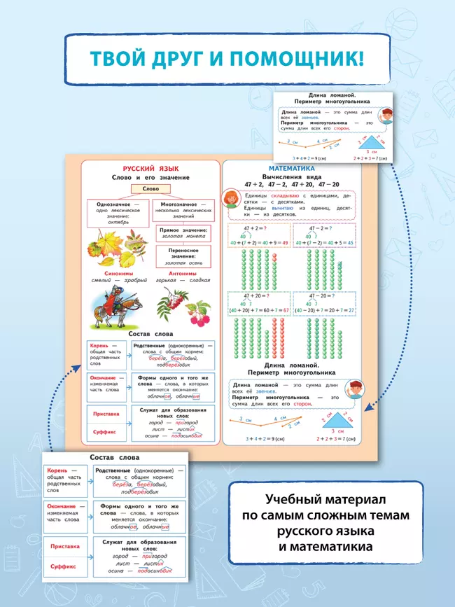 Календарь младшего школьника. 2 класс. 2024/2025 (с европодвесом) 33