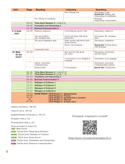 Английский язык. 10 класс. Учебник. Углублённый уровень 10