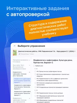 Русский язык. 7 класс. УМК Ладыженская Т. А.—Бархударов С. Г. Цифровые диагностические работы 25
