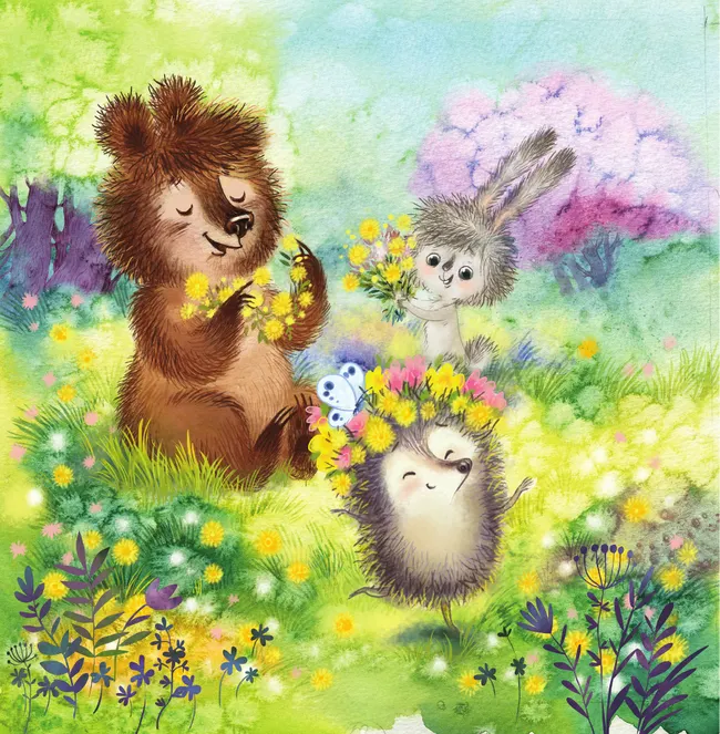 Ёжик и его друзья. Сказки 17 Ёжик и его друзья. Сказки 17