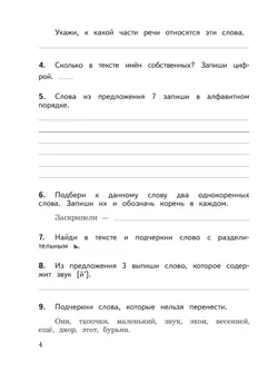 Русский язык: предварительный контроль, текущий контроль, итоговый контроль. 3 класс 11
