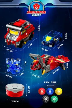 Мега игровой набор Mecard ball (Мекардбол), Гиперпушка 3