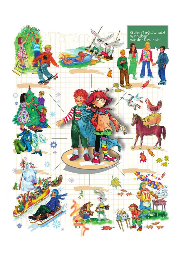 Немецкий язык. 4 класс. Учебник. В 2 ч. Часть 1 27