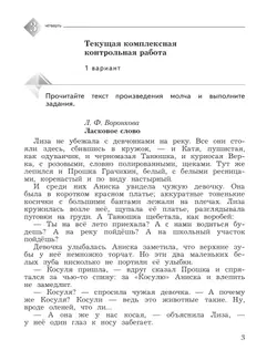 Литературное чтение. 4 класс. Тетрадь для контрольных работ. В 2 частях. Часть 2 45