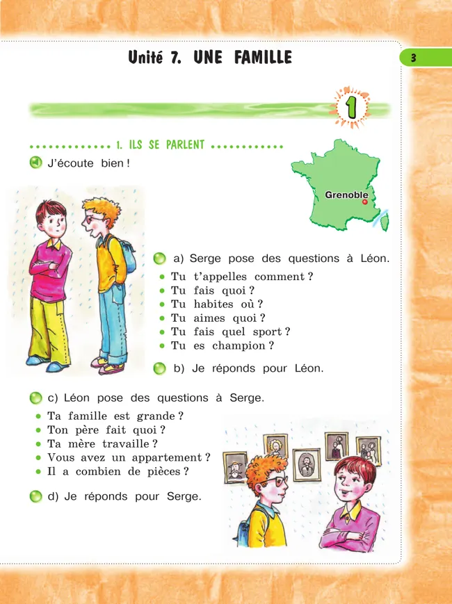 Французский язык. 4 класс. Учебник. В 2 ч. Часть 2 8