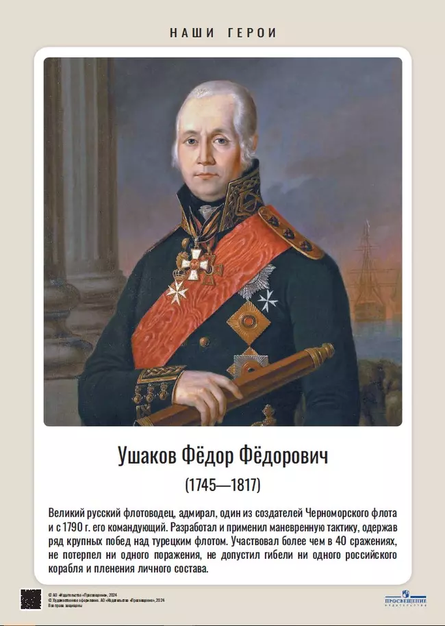 Наши герои. Дореволюционная Россия. Учебно-наглядное пособие для 5-11 классов. Комплект плакатов (24 шт.) и методическое пособие 17 Наши герои. Дореволюционная Россия. Учебно-наглядное пособие для 5-11 классов. Комплект плакатов (24 шт.) и методическое пособие 17