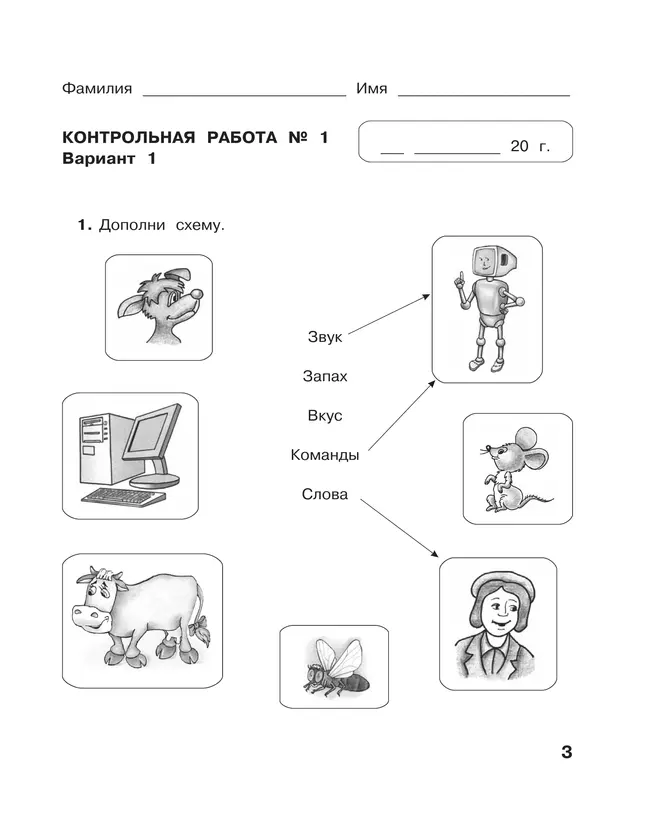 Информатика. 3 класс: контрольные работы 21