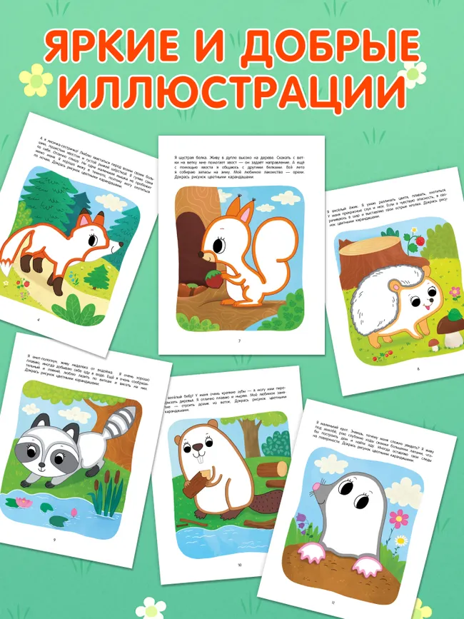 Животные. Познавательная раскраска. 3+ 27