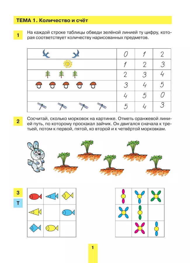 Учимся работать с таблицами. Рабочая тетрадь для детей 5-6 лет 40 Учимся работать с таблицами. Рабочая тетрадь для детей 5-6 лет 40