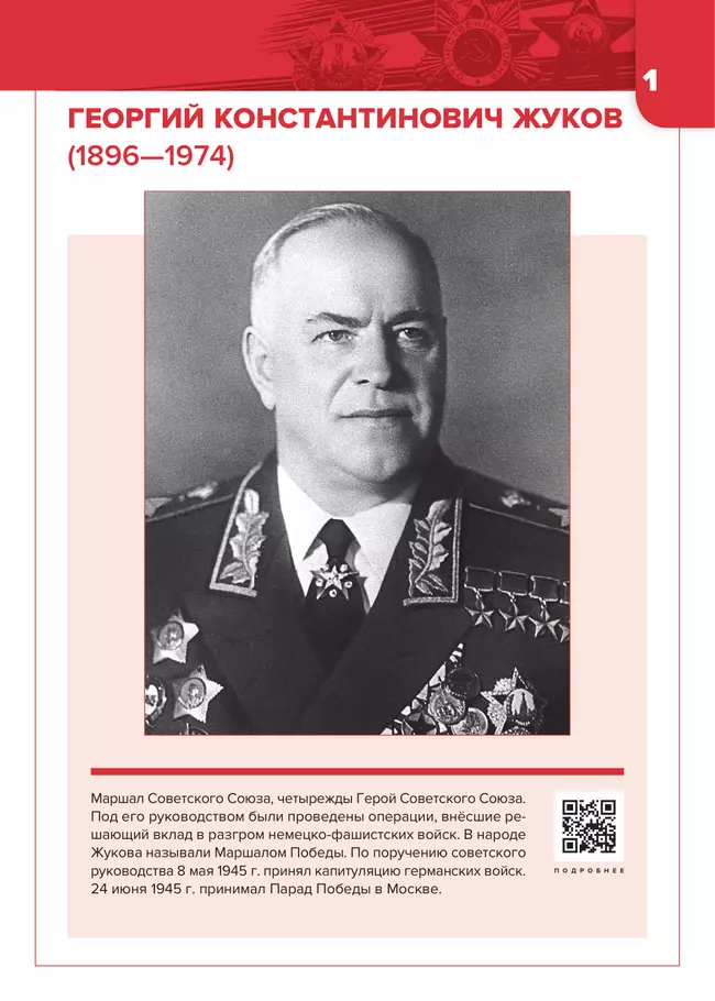 Имена Великой Победы. Комплект портретов 7 Имена Великой Победы. Комплект портретов 7