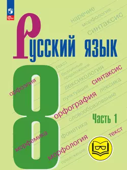 Русский язык. 8 класс. Учебное пособие. В 3 ч. Часть 1 (для слабовидящих обучающихся) 1