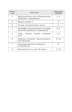 Алгебра и начала математического анализа. Тематические тесты. 10 класс. Базовый и профильный уровни 28