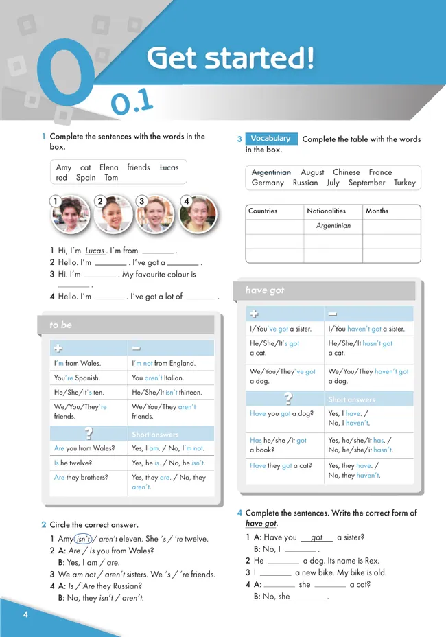 Английский язык. Elementary. Рабочая тетрадь 12