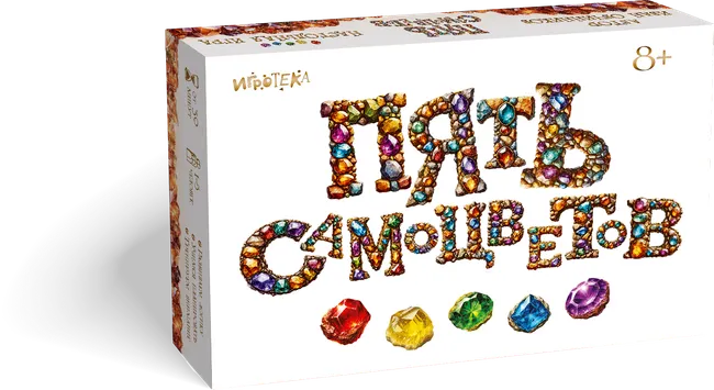 Пять самоцветов. Настольная игра 1 Пять самоцветов. Настольная игра 1