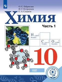Химия. 10 класс. Учебное пособие. В 2 ч. Часть 1 (для слабовидящих обучающихся) 1