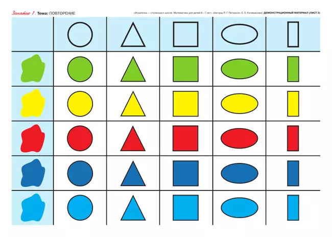Игралочка - ступенька к школе. Демонстрационный материал. Математика для детей 6-7 лет. Ступень 4 (1) 8 Игралочка - ступенька к школе. Демонстрационный материал. Математика для детей 6-7 лет. Ступень 4 (1) 8