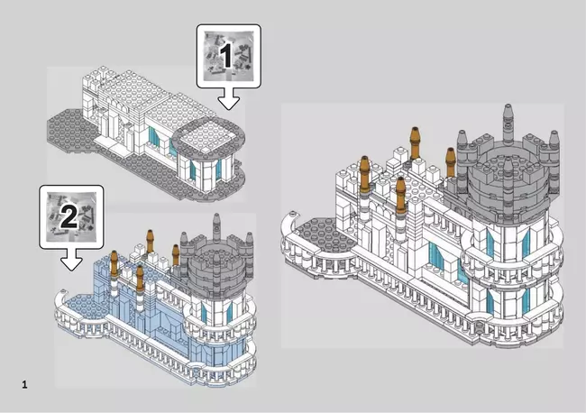 СОБЕРИ дворец-замок "Ласточкино гнездо", Ялта. Конструктор 6
