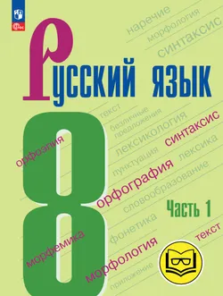 Русский язык. 8 класс. Учебное пособие. В 3 ч. Часть 1 (для слабовидящих обучающихся) 1