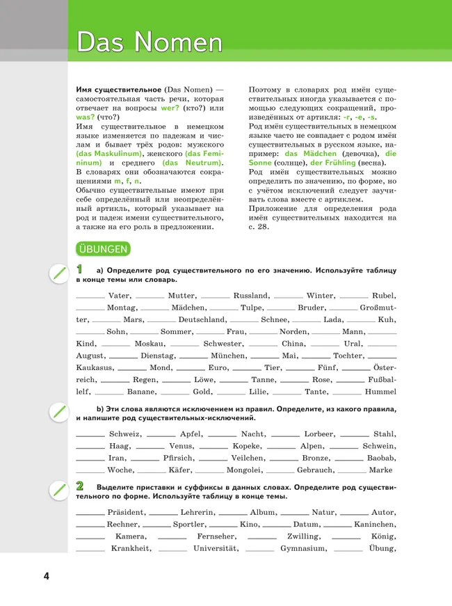 Немецкий язык. Практическая грамматика. Уровни А1–А2 8