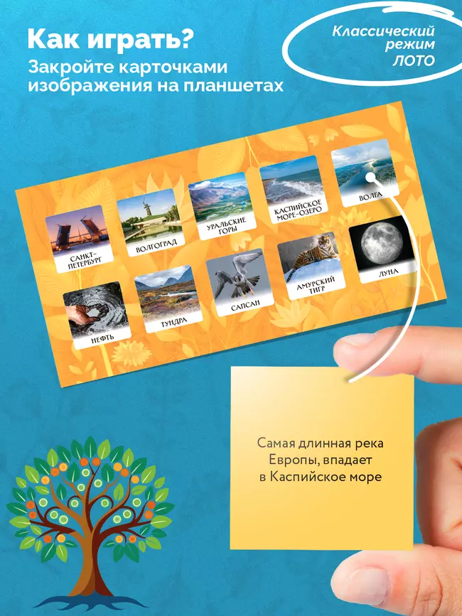 Природа и человек. Настольная игра 17