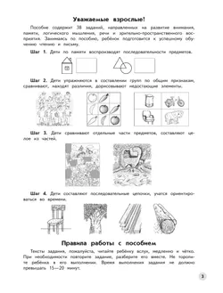 Ступеньки к школе. Развиваем логическое мышление и память. 6-7 лет (с наклейками) 7