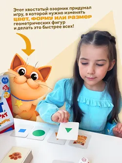 Кот, квадрат и треугольник. Настольная игра 17