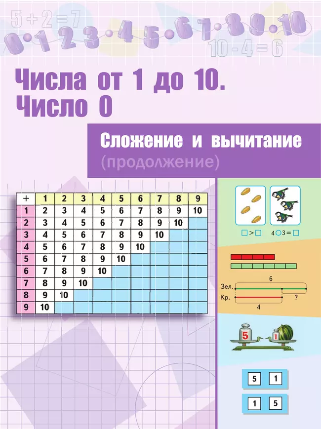 Математика. 1 класс. В 2 ч. Часть 2. Учебное пособие 20