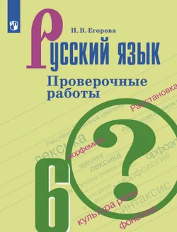 Русский язык. Проверочные работы. 6 класс 1