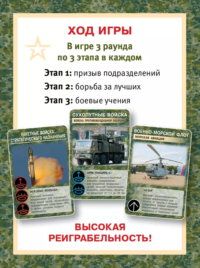 Все на учения! Настольная игра 15