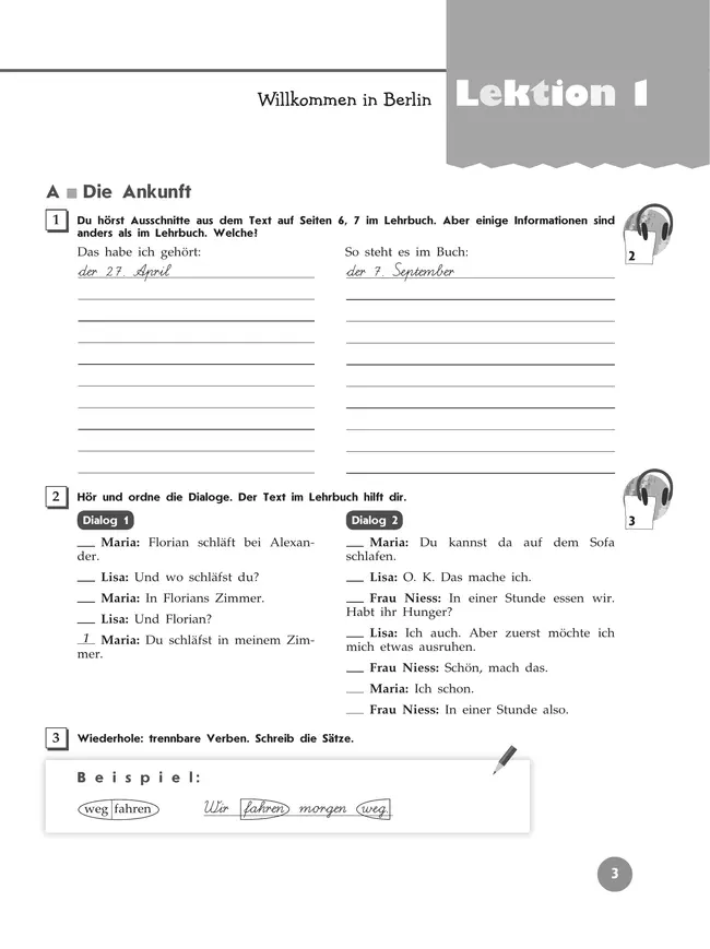 Немецкий язык. Рабочая тетрадь. 9 класс 14 Немецкий язык. Рабочая тетрадь. 9 класс 14