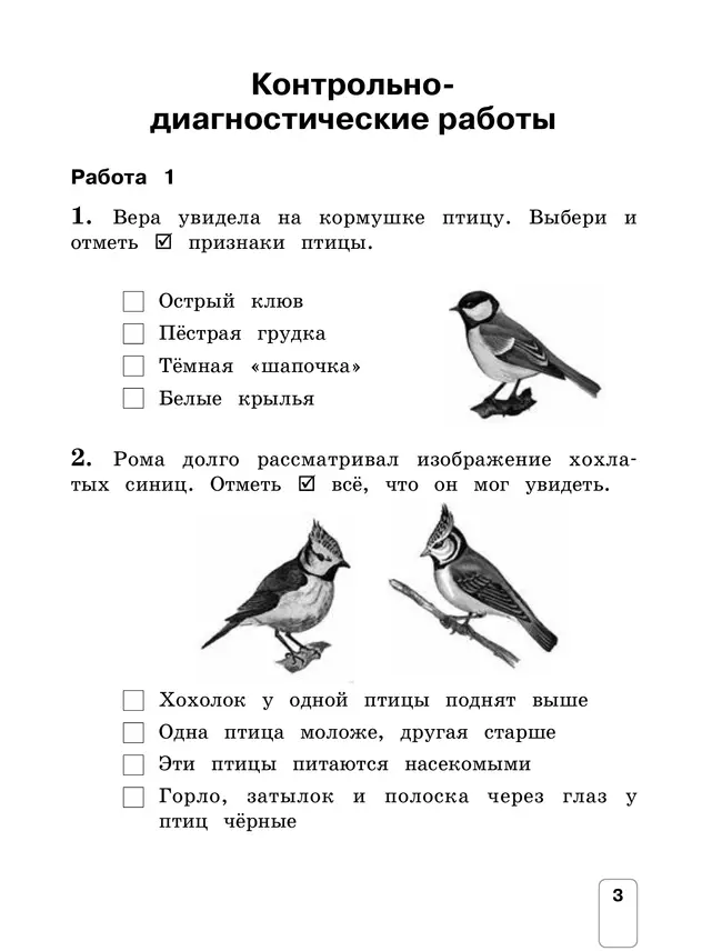 Окружающий мир 2 класс. Контрольно-диагностические работы. 7 Окружающий мир 2 класс. Контрольно-диагностические работы. 7
