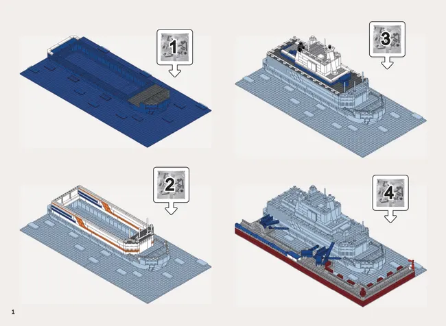 СОБЕРИ плавучую атомную станцию "Академик Ломоносов", Певек, Чукотский автономный округ. Конструктор 4