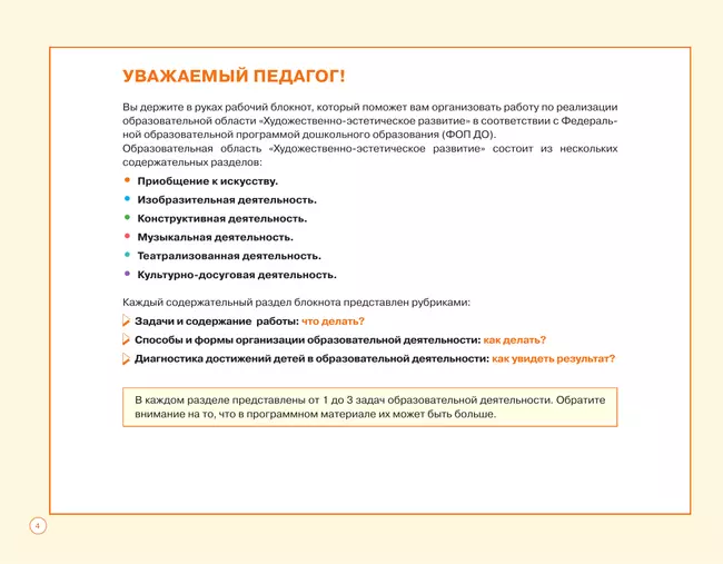 Блокнот педагога второй младшей группы детского сада. Художественно-эстетическое развитие 33 Блокнот педагога второй младшей группы детского сада. Художественно-эстетическое развитие 33