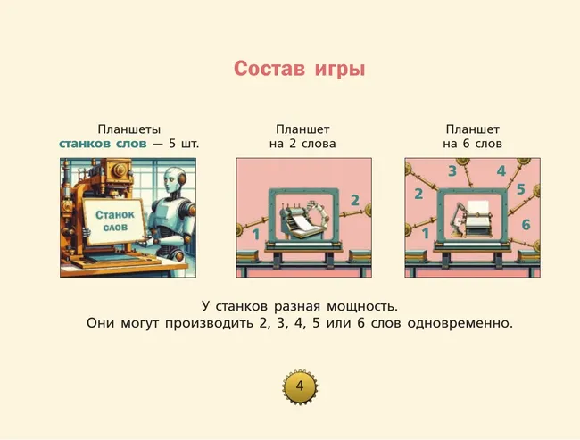 Фабрика слов. Настольная игра 19
