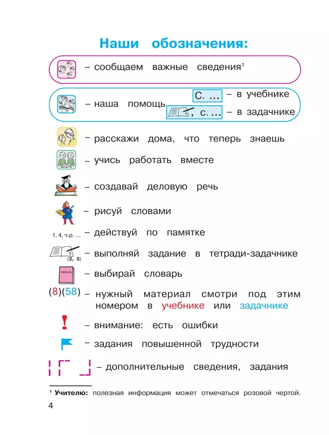 Русский язык. 4 класс. Учебник. В 2 ч. Часть 1 26