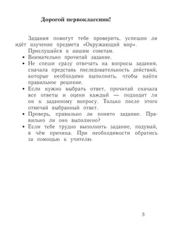 Окружающий мир. 1 класс. Тетрадь для проверочных работ. В 2 ч. Часть 2 25