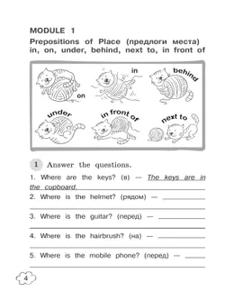 Английский язык. Грамматический тренажер. 4 класс 6