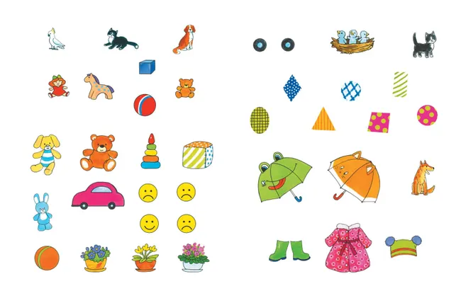 От слов к фразе. Где мы были? Что узнали? Давай поговорим! Полный курс игровых занятий по развитию речи детей 3-4 лет (с наклейками) 22