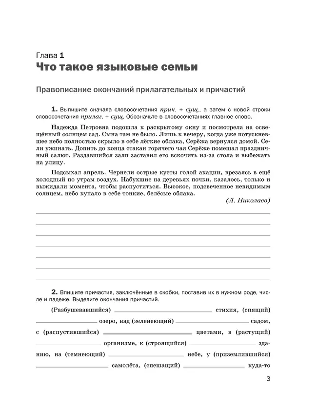 Русский язык. Правописание. Культура речи. Рабочая тетрадь. 7 класс 7